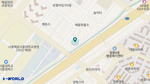 바른재가방문요양센터 위치 지도