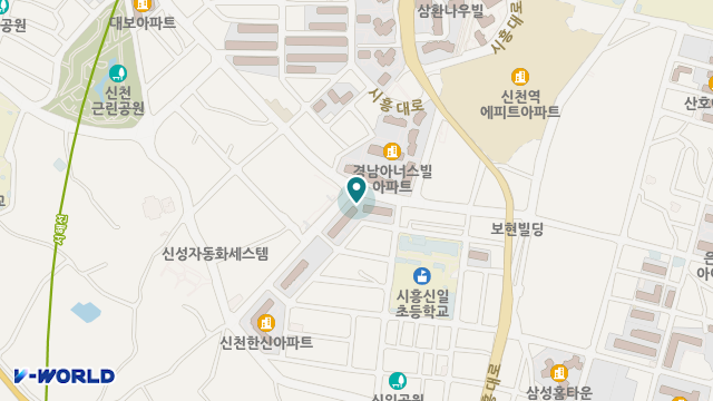 원효재가복지센터 위치 지도