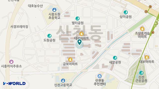 한국의료기 위치 지도