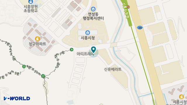 온정재가복지센터 위치 지도
