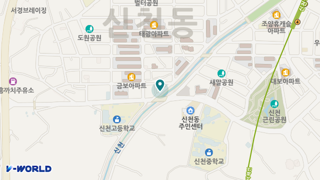 샬롬재가복지센터 위치 지도