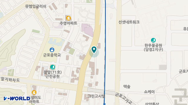 샘재가복지센터 위치 지도