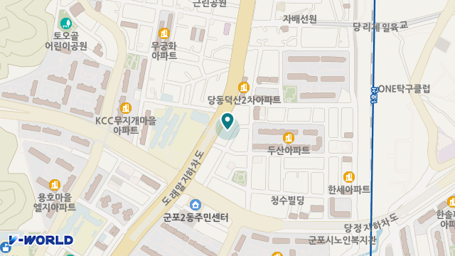 당동재가주야간보호센터 위치 지도