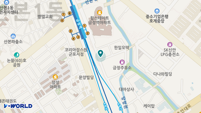 아가페데이케어센터 위치 지도