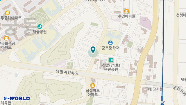 희망의료기 위치 지도