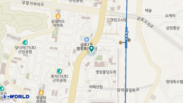 한뜻재가노인복지센터 위치 지도
