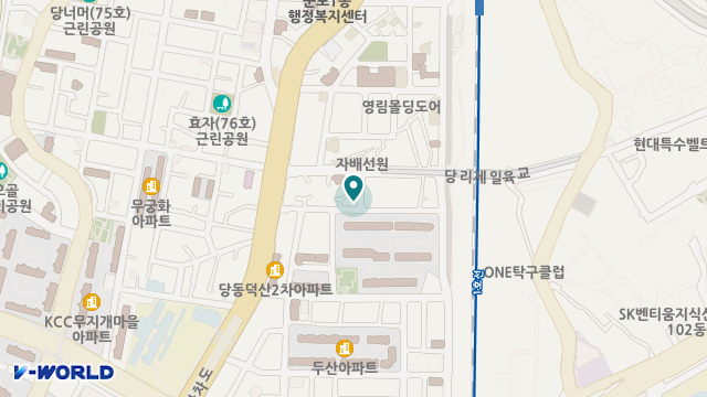청담원 군포섬김 재가복지센터 위치 지도