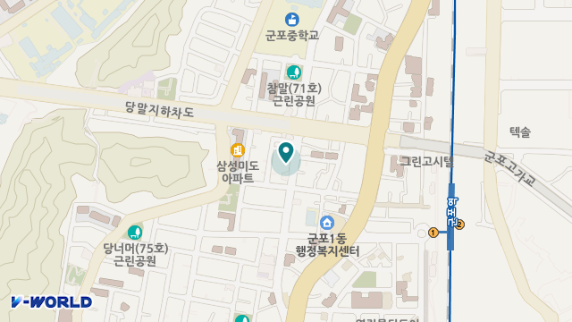 온누리재가복지센터 위치 지도