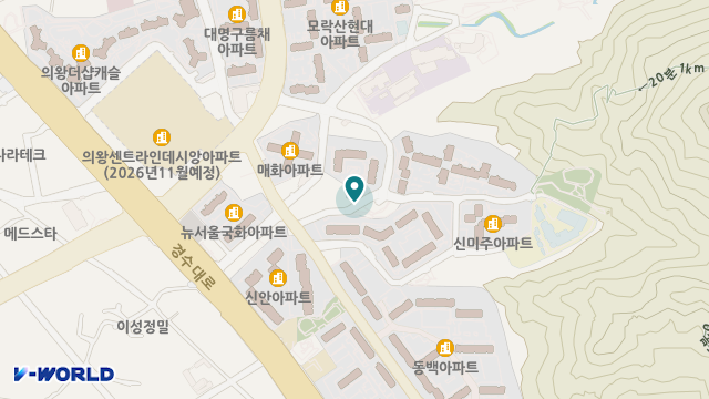 (A)비지팅엔젤스 의왕방문요양지점 위치 지도