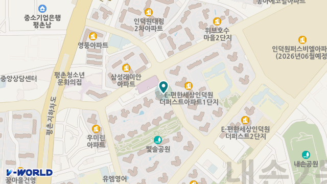나눔재가케어센터 위치 지도