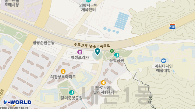 (A)비지팅엔젤스 의왕내손방문요양지점 위치 지도