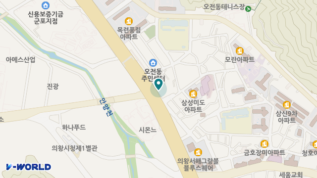 (주)송림주간보호센터 위치 지도