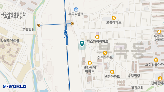 햇살누리재가복지센터 위치 지도