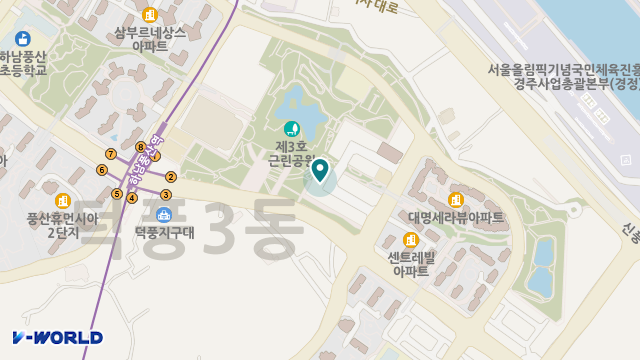 +하남주야간보호센터 위치 지도