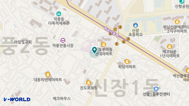 가온효복지센터 위치 지도