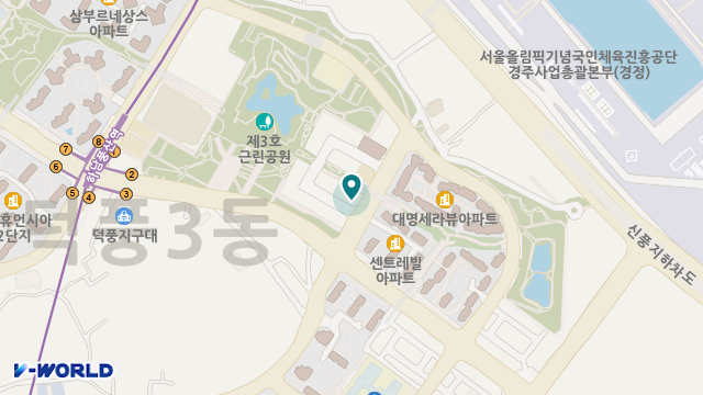 (A+)하모니주야간보호센터 위치 지도