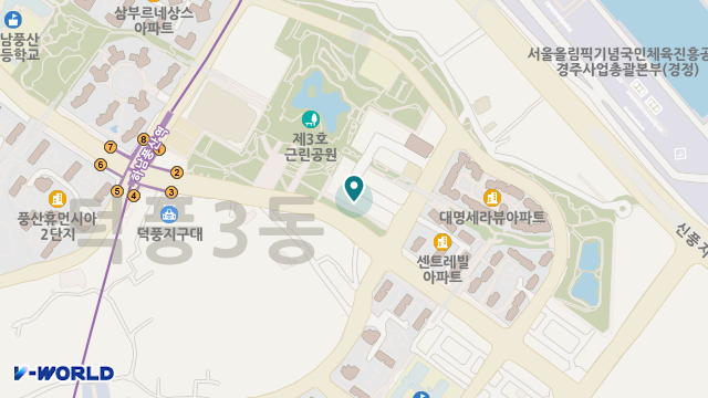효디딤돌 주야간보호센터 위치 지도
