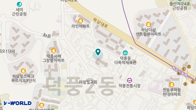 공감재가노인복지센터 위치 지도