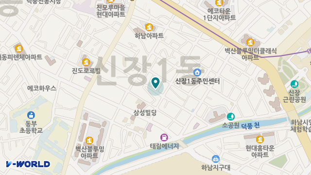 한국시니어방문요양센터 위치 지도