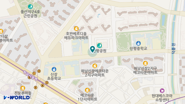하남은혜주간보호센터 위치 지도