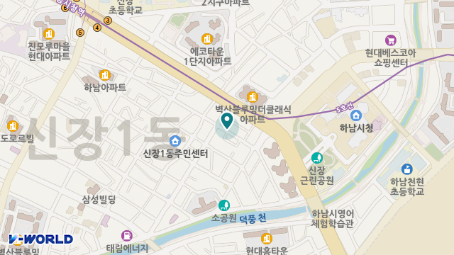 행복한재가복지센터 위치 지도