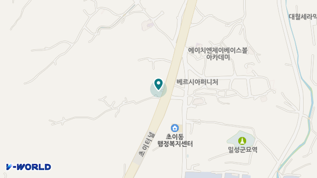 명성노인주야간보호센터 위치 지도