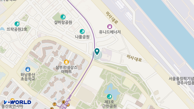 하남관심주간보호센터 위치 지도