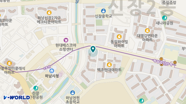 효심노인요양센터 위치 지도