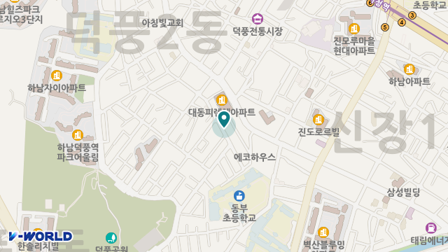 솔바람 재가복지센터 위치 지도