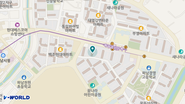 축복방문요양센터 위치 지도