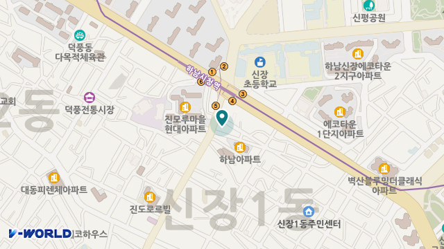 한결방문요양센터 위치 지도