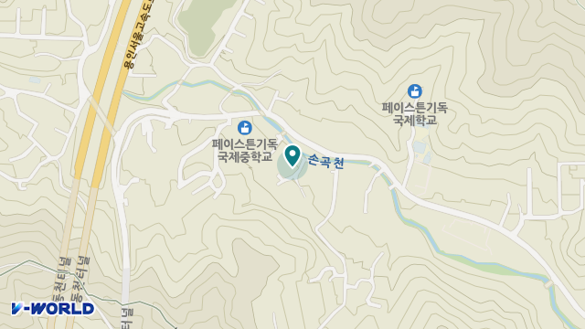 (One+)용인동천노인복지센터 위치 지도