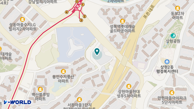 이화주야간보호센터 위치 지도