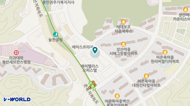 사회적협동조합 용인도우누리 위치 지도