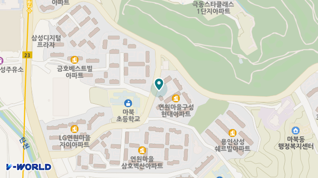 다원재가요양센터 위치 지도
