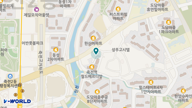 The조은주간보호센터 위치 지도