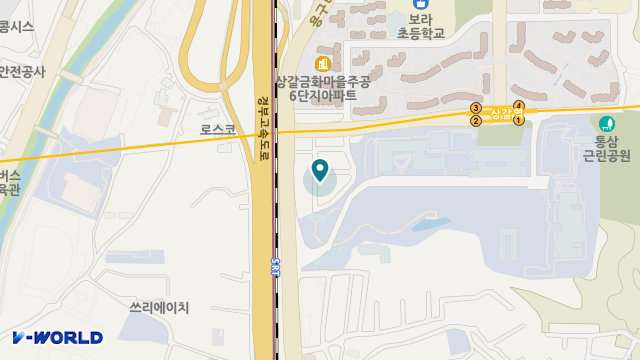 효돌봄재가복지센터 위치 지도