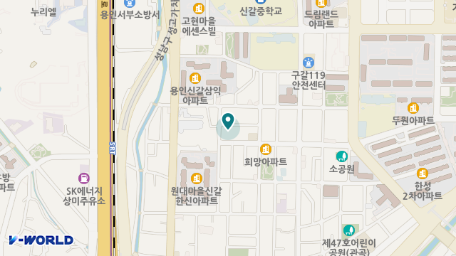 사랑샘주간보호센터 위치 지도