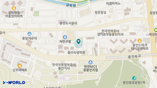 푸른솔방문요양센터 위치 지도