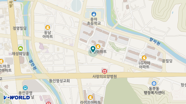 경기처인방문요양센터 위치 지도