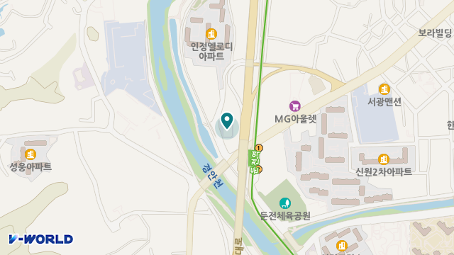 둔전희망재가복지센터 위치 지도