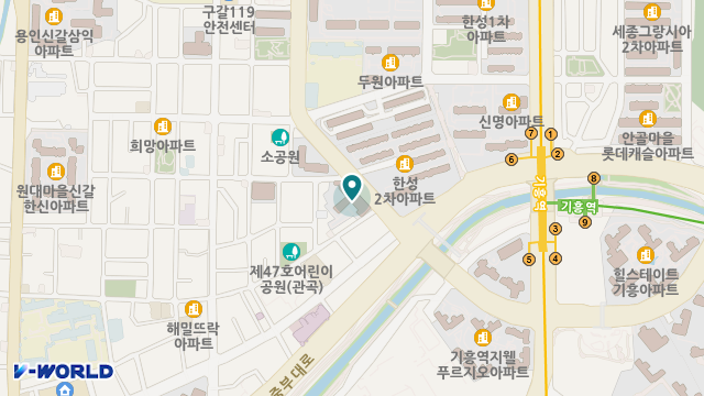 강남재가요양센터 위치 지도