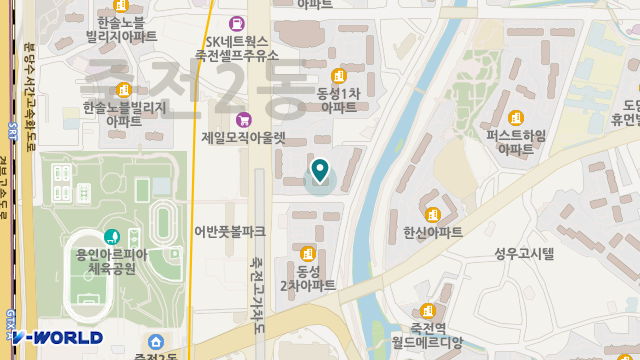 동성재가복지센터 위치 지도