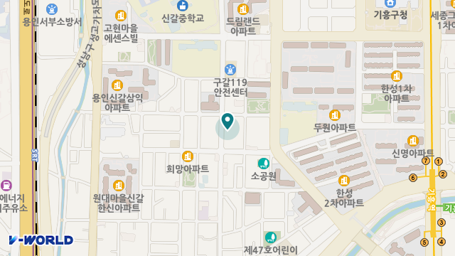 스마일시니어 버팀목방문요양센터 위치 지도
