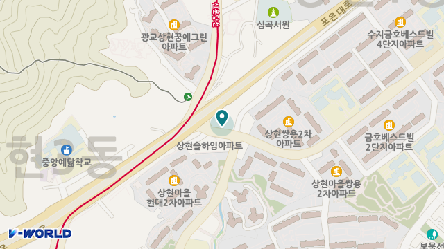청춘 주야간보호센터 위치 지도