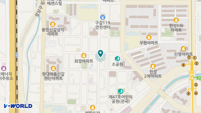 (A)비지팅엔젤스 용인구갈방문요양지점 위치 지도