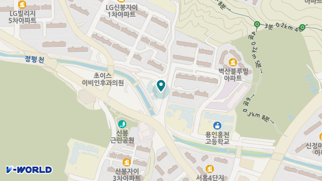 돌봄 재가복지센터 위치 지도