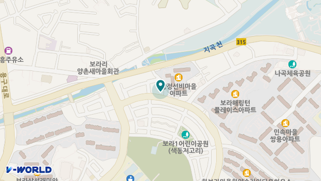 우리들어르신복지센터 위치 지도