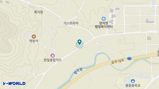 참조은노인복지센터 위치 지도