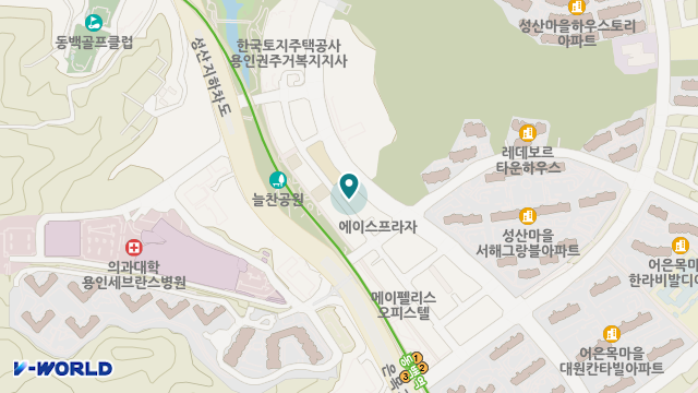 ㈜케어링 주간보호센터 용인 기흥점 위치 지도